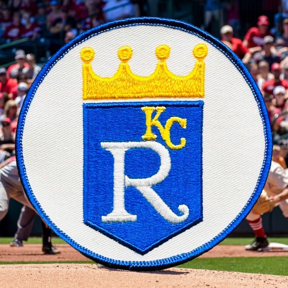 Vintage Kansas City Royals Baseball Embroidered Patch - Picture 1 of 1
